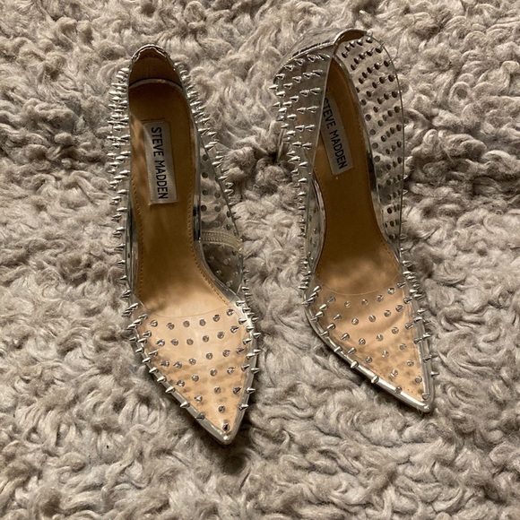 Steve Madden Vala-s Clear - Picture 3 of 9